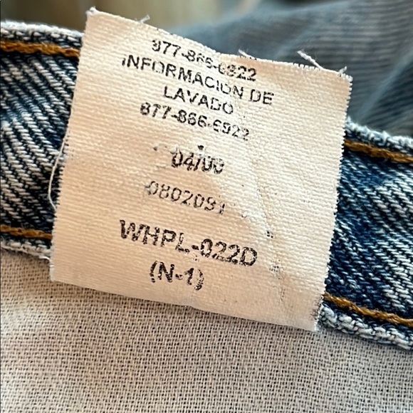 Vintage Y2K Tommy Hilfiger Classic Blue Denim Jeans Size 12 - Picture 8 of 11